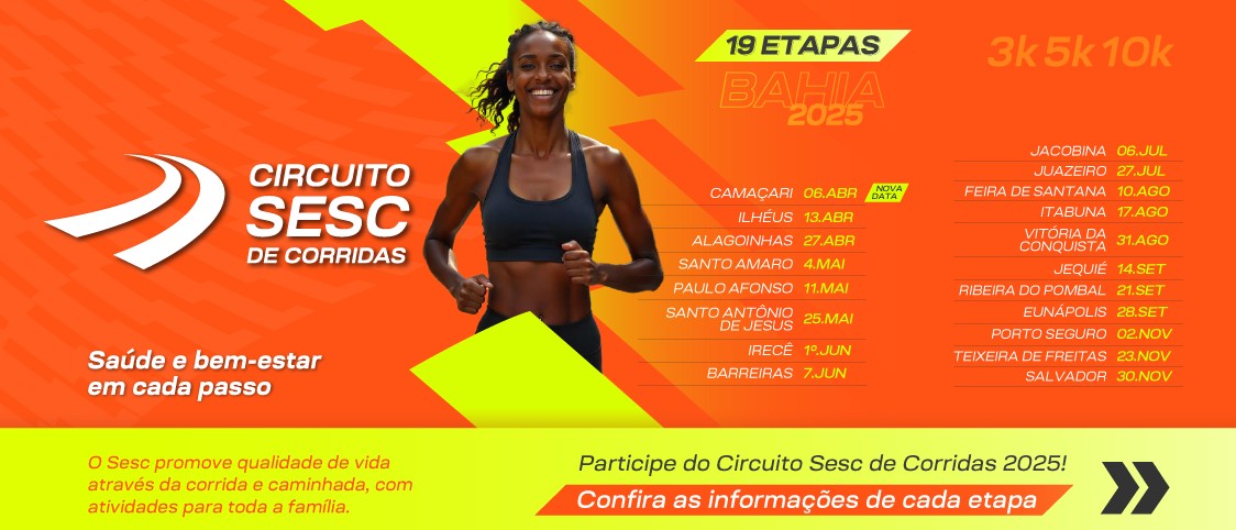 Circuito Sesc de Corridas - Etapa Camaçari