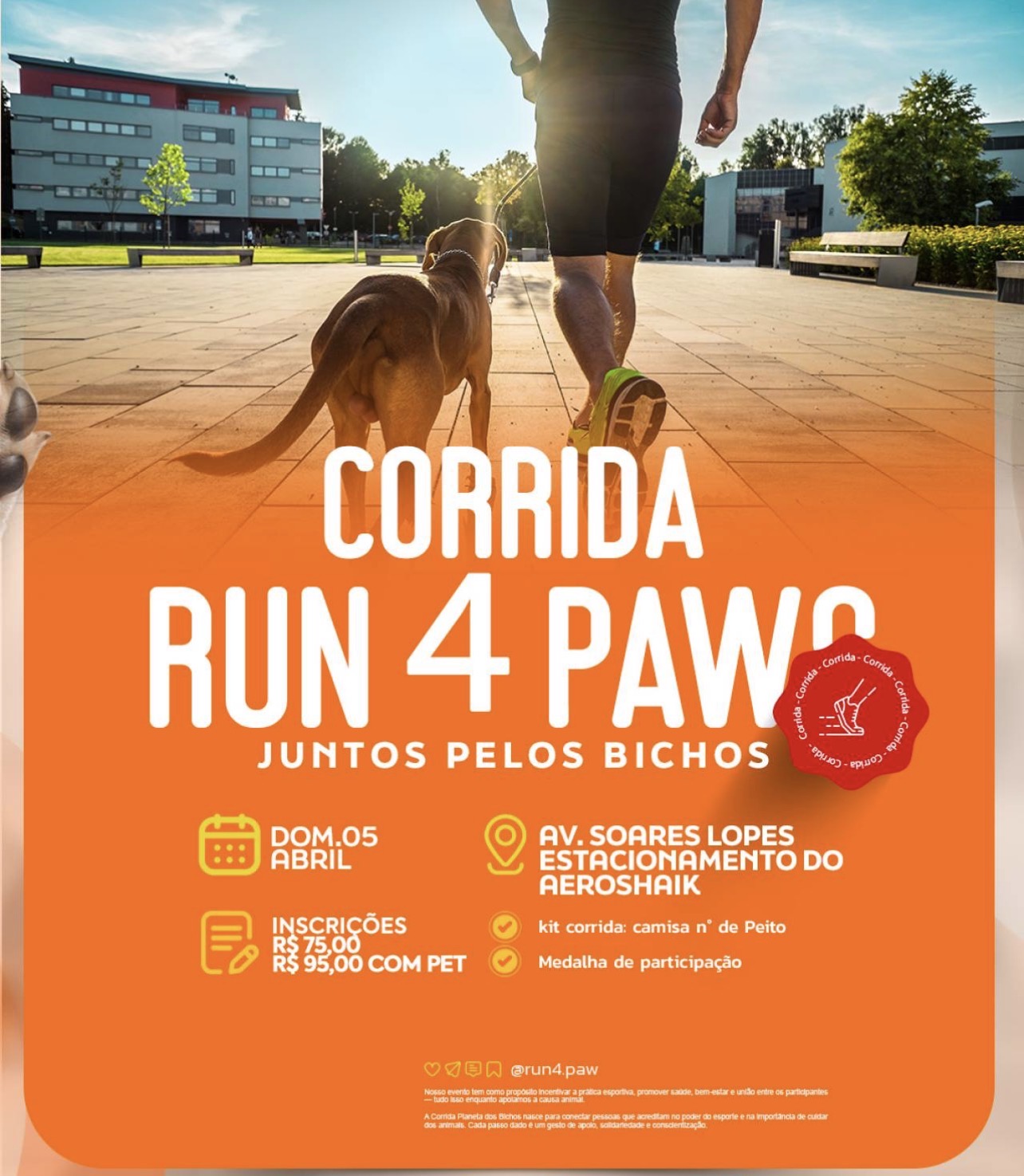 Run 4 Paws - Juntos Pelos Bichos