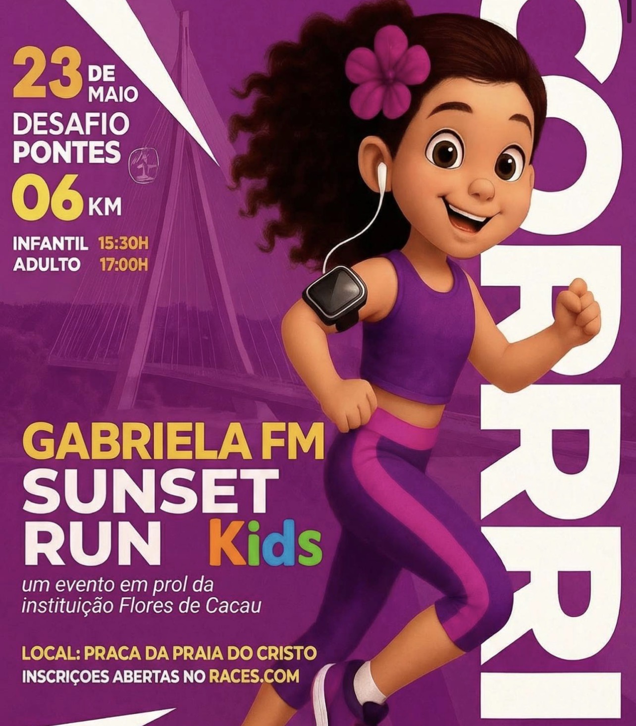 Gabriela FM Sunset Run Kids 2026