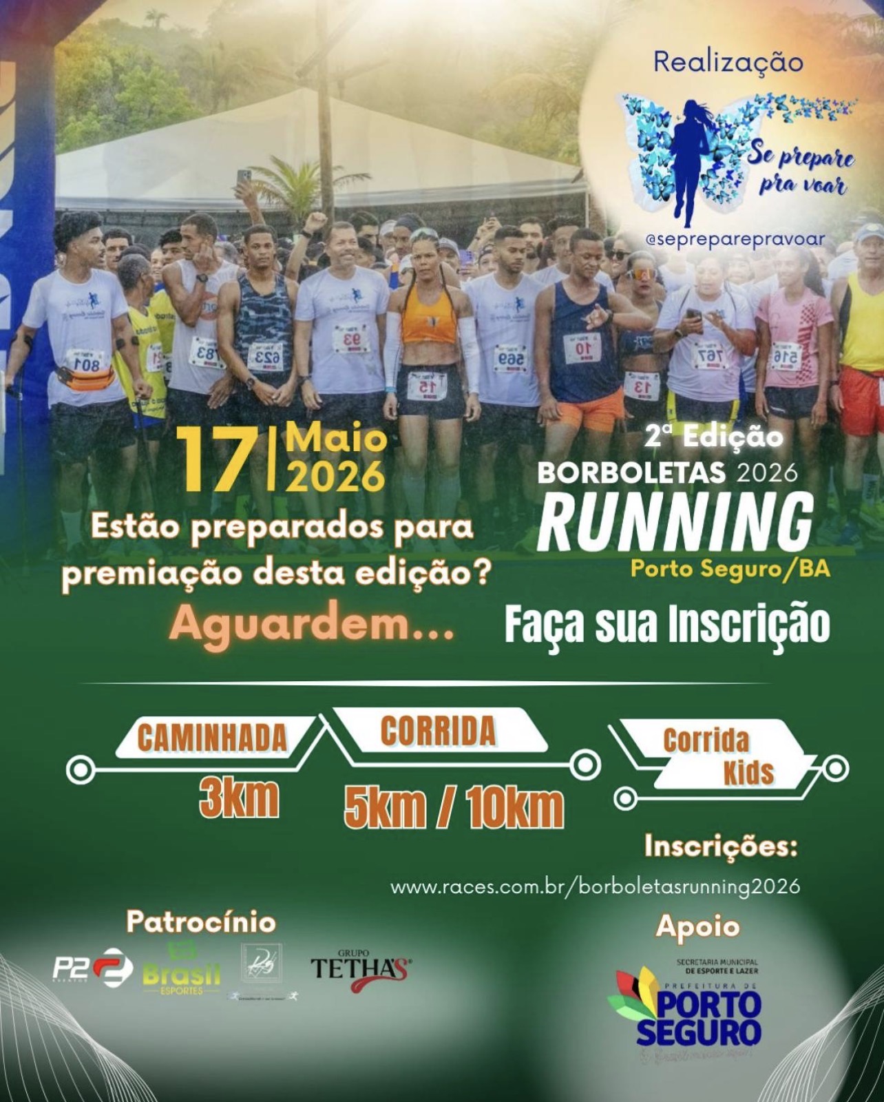 Borboletas Running 2026